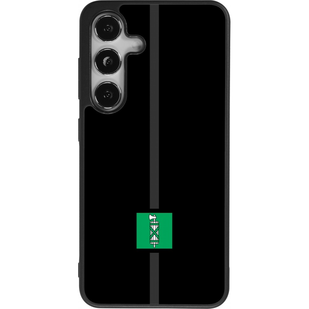 Samsung Galaxy S25 Case Hülle - Silikon schwarz Kanton SG schwarz