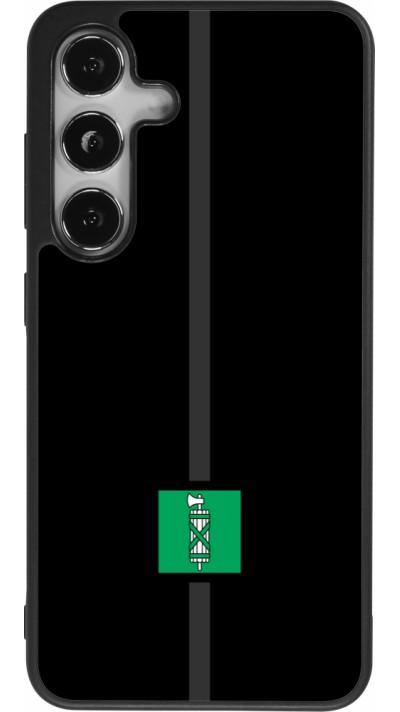 Samsung Galaxy S25 Case Hülle - Silikon schwarz Kanton SG schwarz