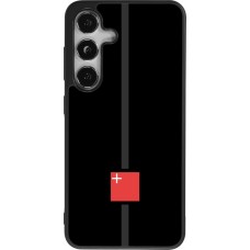 Samsung Galaxy S25 Case Hülle - Silikon schwarz Kanton SZ schwarz