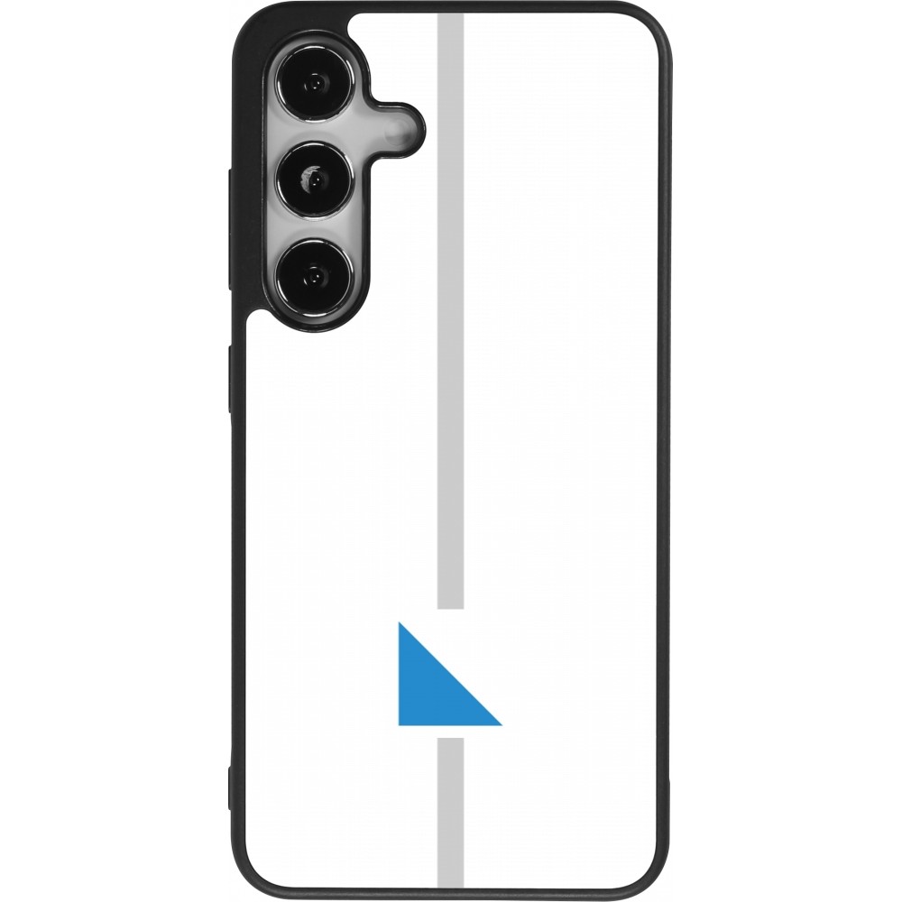 Samsung Galaxy S25 Case Hülle - Silikon schwarz Kanton ZH weiss