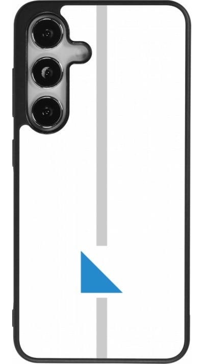 Samsung Galaxy S25 Case Hülle - Silikon schwarz Kanton ZH weiss