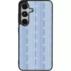 Coque Samsung Galaxy S25 - Silicone rigide noir Edelweiss