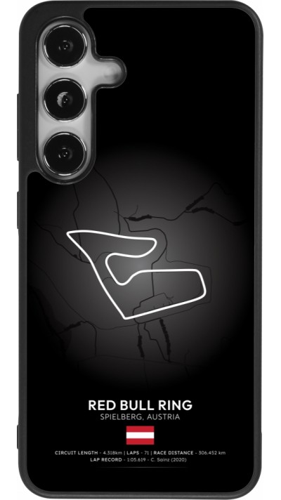 Coque Samsung Galaxy S25 - Silicone rigide noir F1 Track 2025 Austria