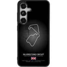 Coque Samsung Galaxy S25 - Silicone rigide noir F1 Track 2025 Great Britan