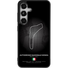 Coque Samsung Galaxy S25 - Silicone rigide noir F1 Track 2025 Italy