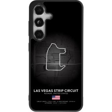 Samsung Galaxy S25 Case Hülle - Silikon schwarz F1 Track 2025 Las Vegas
