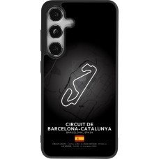 Coque Samsung Galaxy S25 - Silicone rigide noir F1 Track 2025 Spain