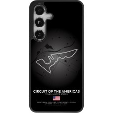 Coque Samsung Galaxy S25 - Silicone rigide noir F1 Track 2025 United States
