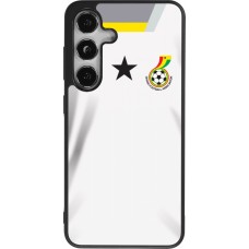 Samsung Galaxy S25 Case Hülle - Silikon schwarz Ghana 2022 personalisierbares Fussballtrikot