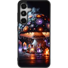 Coque Samsung Galaxy S25 - Silicone rigide noir Halloween Potion Magic