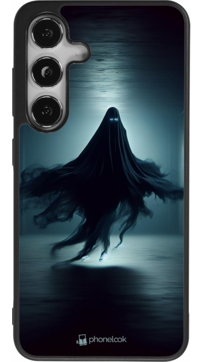 Samsung Galaxy S25 Case Hülle - Silikon schwarz Halloween 2024 Spektraler Schatten