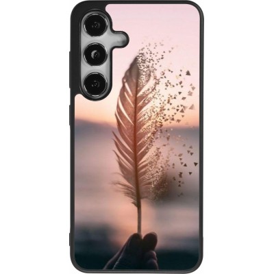 Coque Samsung Galaxy S25 - Silicone rigide noir Hello September 11 19