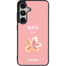 Coque Samsung Galaxy S25 - Silicone rigide noir Pop Summer Destination Bali