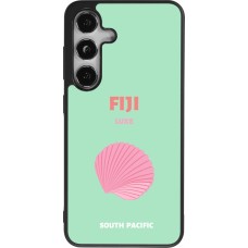 Coque Samsung Galaxy S25 - Silicone rigide noir Pop Summer Destination Fiji