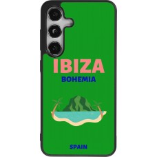 Coque Samsung Galaxy S25 - Silicone rigide noir Pop Summer Destination Ibiza