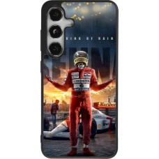 Coque Samsung Galaxy S25 - Silicone rigide noir Senna The King of Rain
