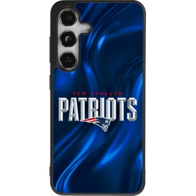 Samsung Galaxy S25 Case Hülle - Silikon schwarz Super Bowl 26 Patriots 2