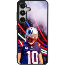 Coque Samsung Galaxy S25 - Silicone rigide noir Super Bowl 26 Patriots 3