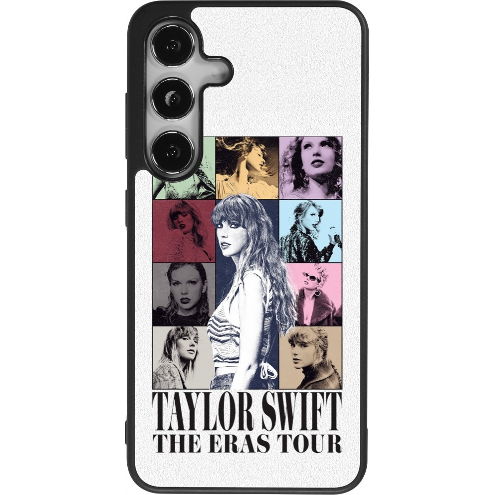 Coque Samsung Galaxy S25 - Silicone rigide noir Taylor Swift The Eras Tour