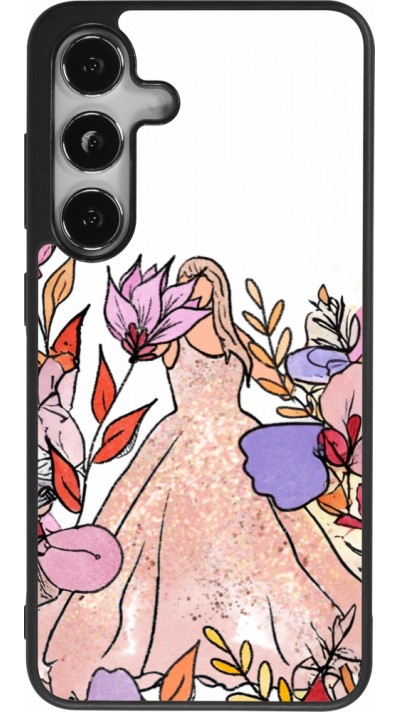 Coque Samsung Galaxy S25 - Silicone rigide noir Taylor Swift Sketch - White