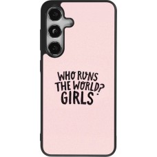 Samsung Galaxy S25 Case Hülle - Silikon schwarz Womens day 2026 3