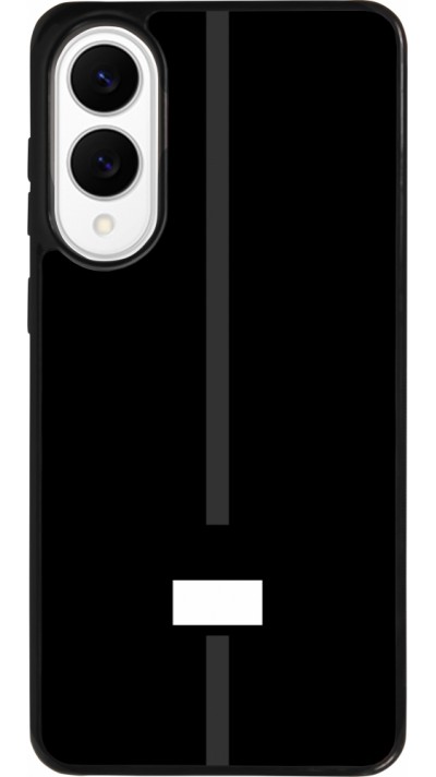 Samsung Galaxy S25 Edge Case Hülle - Silikon schwarz Kanton FR schwarz