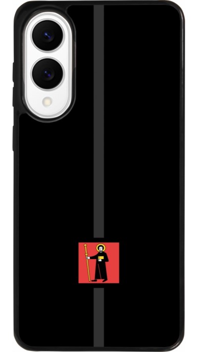 Samsung Galaxy S25 Edge Case Hülle - Silikon schwarz Kanton GL schwarz