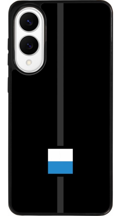 Samsung Galaxy S25 Edge Case Hülle - Silikon schwarz Kanton LU schwarz