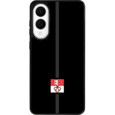 Samsung Galaxy S25 Edge Case Hülle - Silikon schwarz Kanton OW schwarz