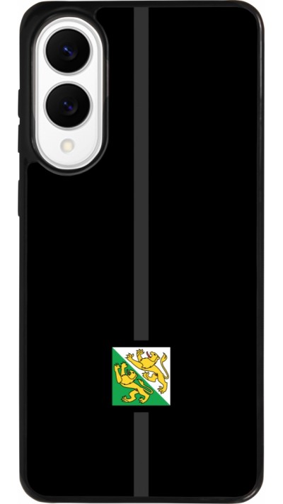 Samsung Galaxy S25 Edge Case Hülle - Silikon schwarz Kanton TG schwarz