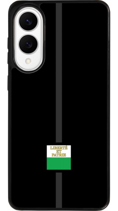 Samsung Galaxy S25 Edge Case Hülle - Silikon schwarz Kanton VD schwarz