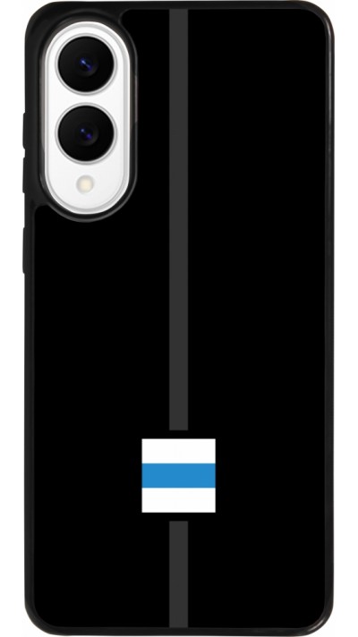 Samsung Galaxy S25 Edge Case Hülle - Silikon schwarz Kanton ZG schwarz