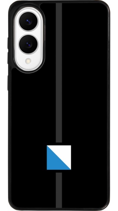 Samsung Galaxy S25 Edge Case Hülle - Silikon schwarz Kanton ZH schwarz