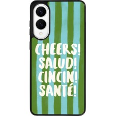 Coque Samsung Galaxy S25 Edge - Silicone rigide noir Cheers 2026