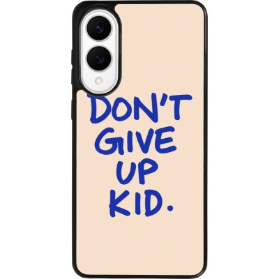 Samsung Galaxy S25 Edge Case Hülle - Silikon schwarz Dont give up kid 2026