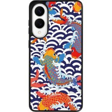 Samsung Galaxy S25 Edge Case Hülle - Silikon schwarz Easter 2023 japanese fish