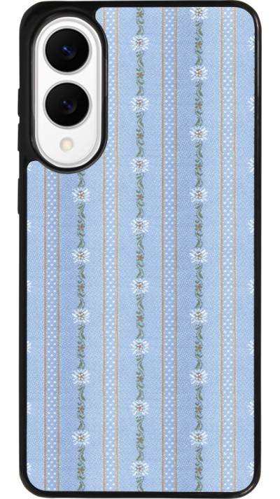 Coque Samsung Galaxy S25 Edge - Silicone rigide noir Edelweiss