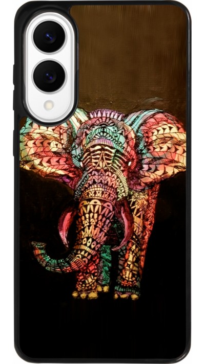 Coque Samsung Galaxy S25 Edge - Silicone rigide noir Elephant 02