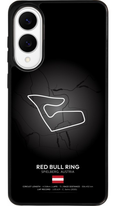 Samsung Galaxy S25 Edge Case Hülle - Silikon schwarz F1 Track 2025 Austria