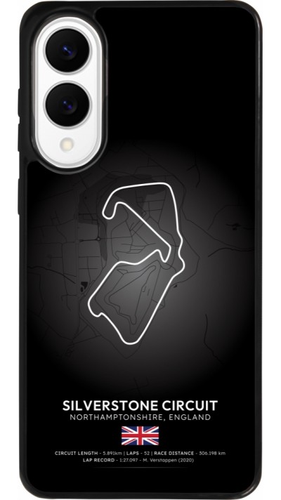 Samsung Galaxy S25 Edge Case Hülle - Silikon schwarz F1 Track 2025 Great Britan