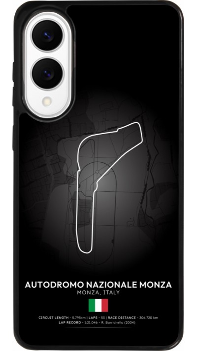 Samsung Galaxy S25 Edge Case Hülle - Silikon schwarz F1 Track 2025 Italy