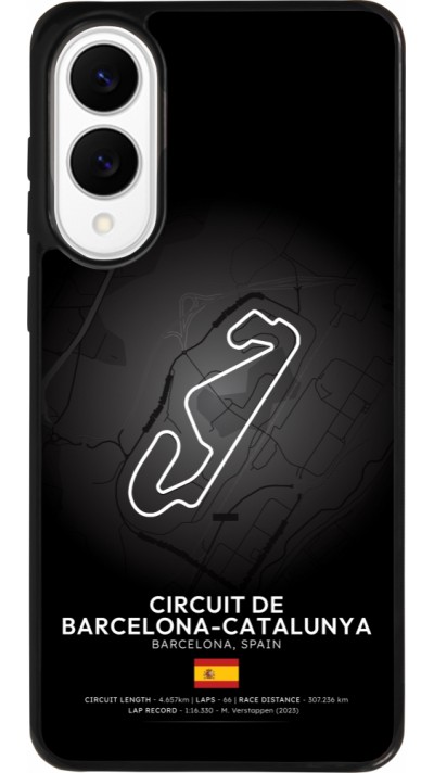 Samsung Galaxy S25 Edge Case Hülle - Silikon schwarz F1 Track 2025 Spain