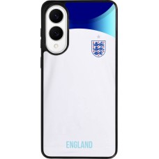 Samsung Galaxy S25 Edge Case Hülle - Silikon schwarz England 2022 personalisierbares Fußballtrikot