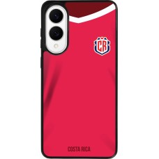 Samsung Galaxy S25 Edge Case Hülle - Silikon schwarz Costa Rica 2022 personalisierbares Fussballtrikot
