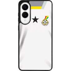 Samsung Galaxy S25 Edge Case Hülle - Silikon schwarz Ghana 2022 personalisierbares Fussballtrikot