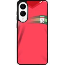 Samsung Galaxy S25 Edge Case Hülle - Silikon schwarz Iran 2022 personalisierbares Fussballtrikot