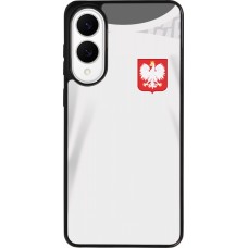 Samsung Galaxy S25 Edge Case Hülle - Silikon schwarz Polen 2022 personalisierbares Fussballtrikot
