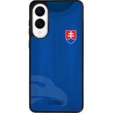 Samsung Galaxy S25 Edge Case Hülle - Silikon schwarz Fussballtrikot Slowakei