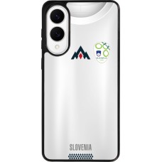 Samsung Galaxy S25 Edge Case Hülle - Silikon schwarz Fussballtrikot Slowenien