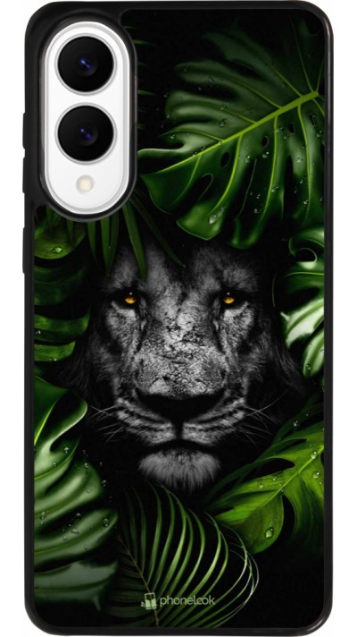 Coque Samsung Galaxy S25 Edge - Silicone rigide noir Forest Lion